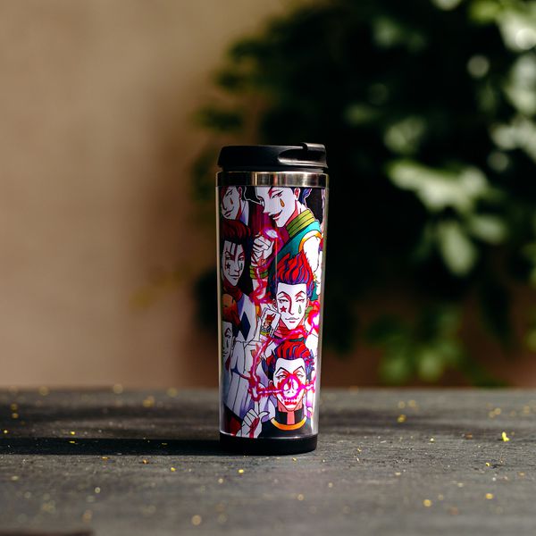 Термокружка Хантер х Хантер -  Хисока (Hunter x Hunter - Hisoka) изображение 2