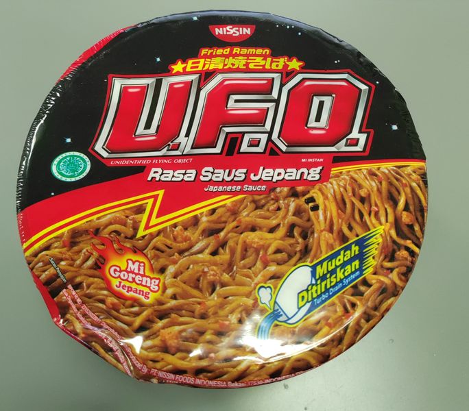 Лапша Nissin UFO с японским соусом