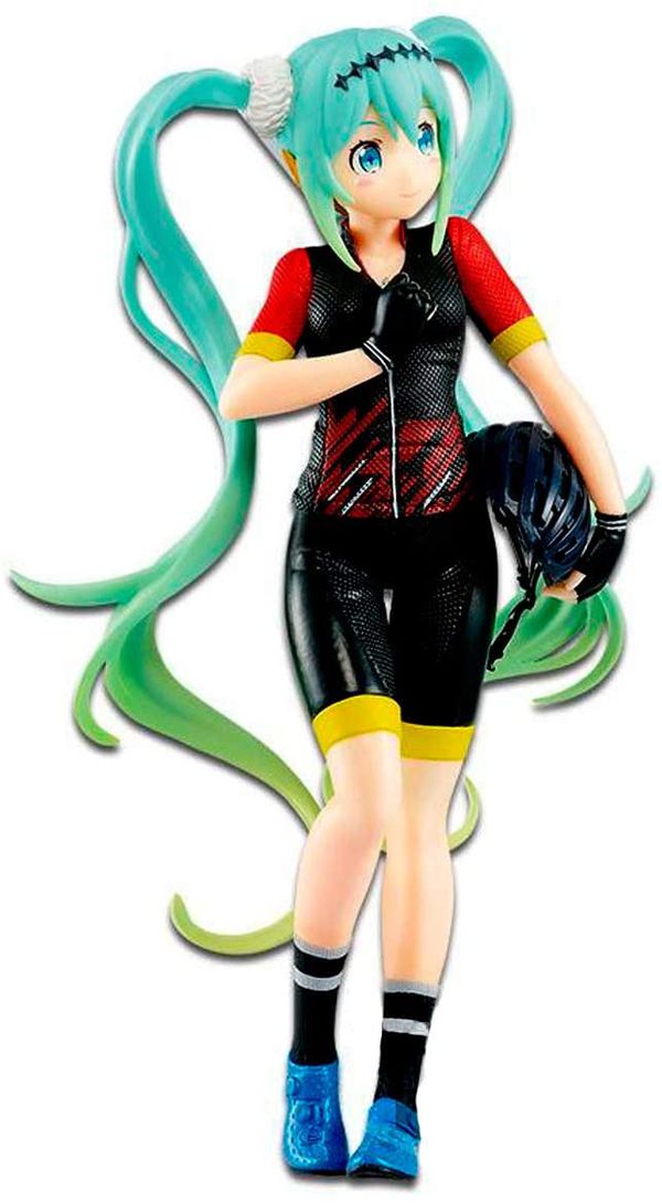 Фигурка Хатсуне Мику Велогонки (Hatsune Miku 2018 Racing Team Ukyo Version) 21 см