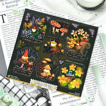 Наклейки Грибы и Лес (Forest Escape), стикеры NKS Q-Pack