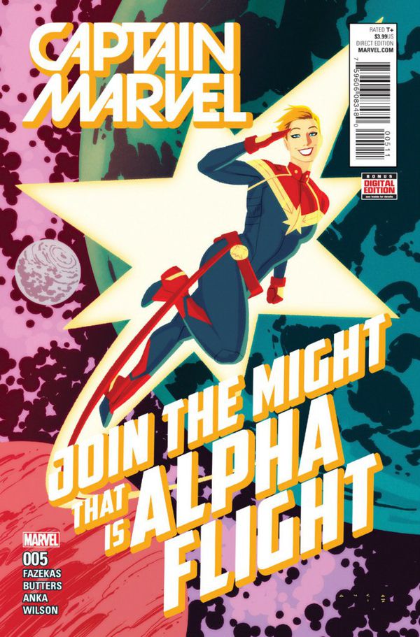 Captain Marvel #5 (2016 год)