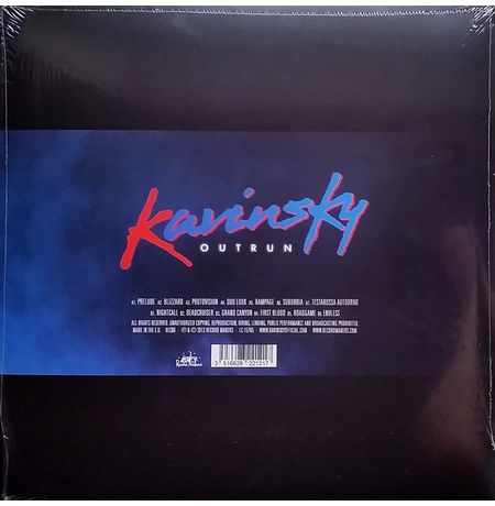 Виниловая пластинка Kavinsky – OutRun изображение 2