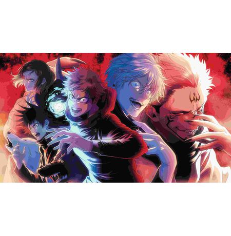 Постер Магическая битва - Персонажи