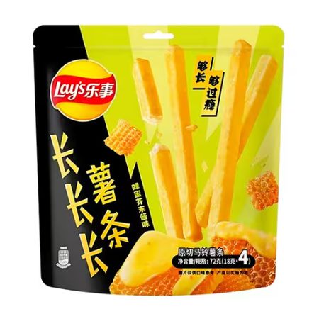Чипсы Lay's Long French Fries со вкусом мёда и горчицы, 72 гр