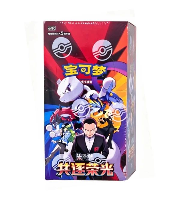 Коллекционные карточки Pokemon - Glory of the Team Rocket (CSV10C) 5 карт лицензия (на китайском)