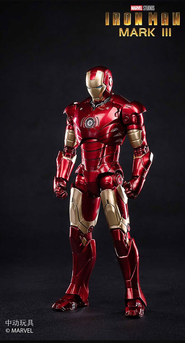 Фигурка Железный Человек - Mark III (Iron Man ZD Toys) лицензия изображение 6