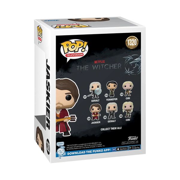 Фигурка Funko POP! Ведьмак - Лютик, Сериал (Witcher - Jaskier, Netflix) изображение 3