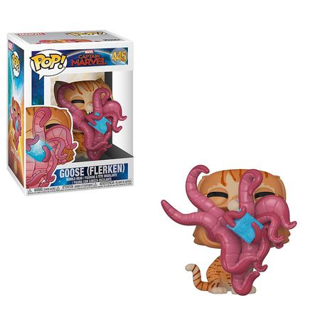 Фигурка Funko POP! Капитан Марвел - Кот Гуся (Captain Marvel - Goose Flerkin)