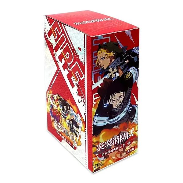 Коллекционные карточки Пламенная бригада пожарных - Серия 1-Тир 4 - 5 штук в бустере