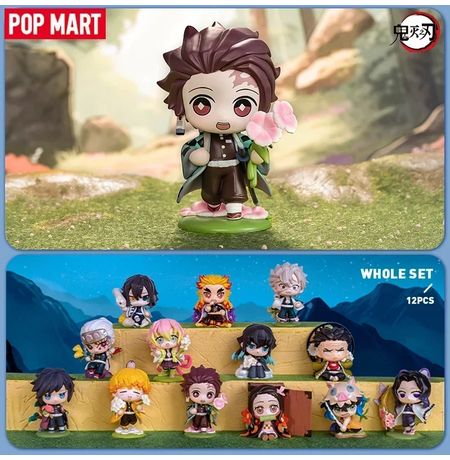 Случайная фигурка POP MART Demon Slayer Birth Flower 6-9 см лицензия