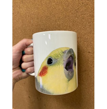 Кружка Попугай кричит УЦЕНКА изображение 2