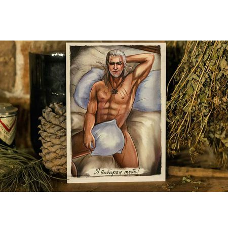 Открытка Ведьмак - Выбираю тебя, (Witcher) изображение 2