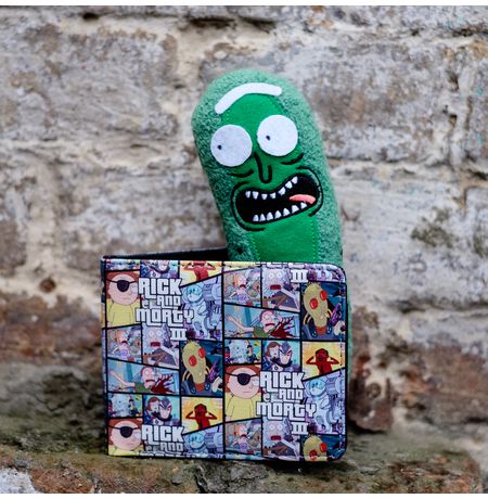 Мягкая игрушка Рик и Морти: Огурчик Рик (Rick and Morty: Pickle Rick) изображение 2