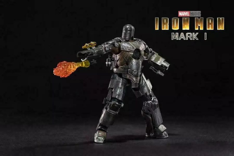 Фигурка Железный Человек - Mark I (Iron Man ZD Toys) лицензия изображение 4