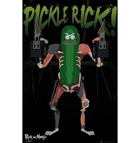 Постер Рик и Морти: Огурчик Рик (Rick and Morty)