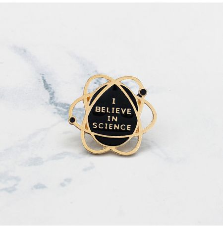 Значок I Believe In Science