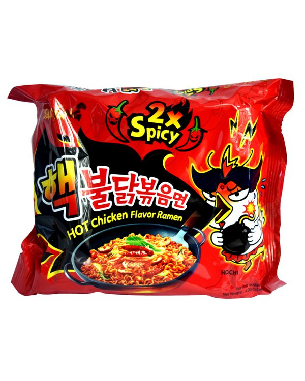 Лапша Samyang супер острая x2 Spicy со вкусом курицы, 140 г