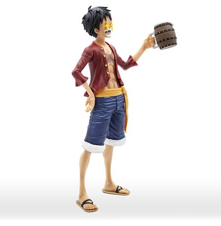 Фигурка One Piece Monkey.D.Luffy (Манки Д. Луффи с доп. аксессуарами) Grandista 27 см изображение 3