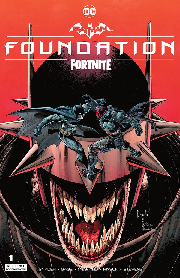 Batman Fortnite Foundation #1A (с кодом)