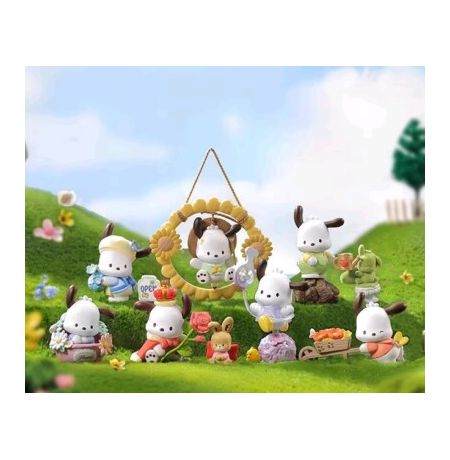 Случайная фигурка MINISO Sanrio Pochacco Flower & Childhood Лицензия 7-10,5 см изображение 3