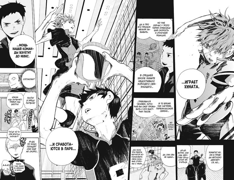 Волейбол! Том 1. Хината и Кагэяма. Вид с высоты изображение 12