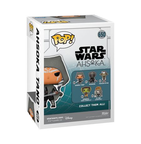 Фигурка Funko POP! Асока Тано - Асока (Star Wars - Ahsoka Thano) изображение 3