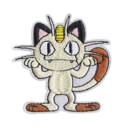 Нашивка Покемон - Мяут (Pokemon Meowth)