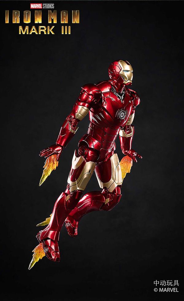 Фигурка Железный Человек - Mark III (Iron Man ZD Toys) лицензия изображение 3