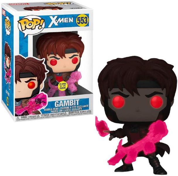Фигурка Funko POP! Гамбит - Светится в темноте Эксклюзив (Gambit EE Exclusive GITD)