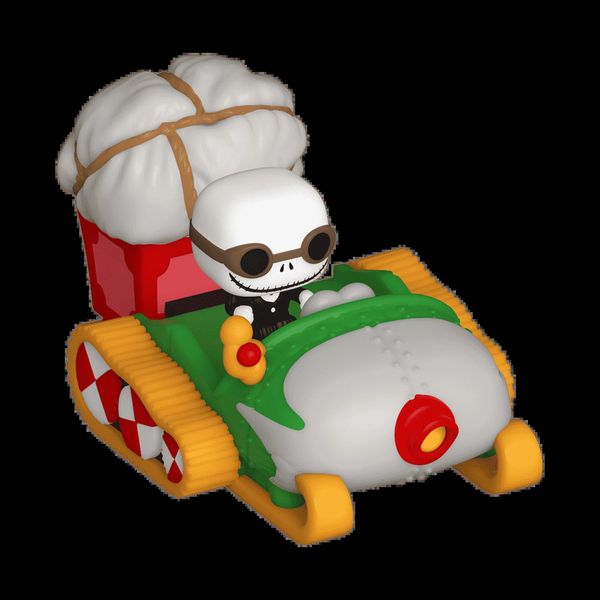 Фигурка Funko Bitty POP! Джек Скелингтон на снегоходе - Кошмар перед Рождеством (Jack Skellington) изображение 2