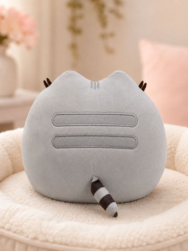 Мягкая игрушка Кот Пушин Кавайный с лапками (Pusheen Cat Kawaii) 16х16 см изображение 3