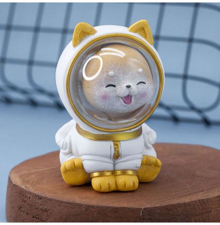 Светильник Собака-Космонавт (Сиба-Ину) 10 см