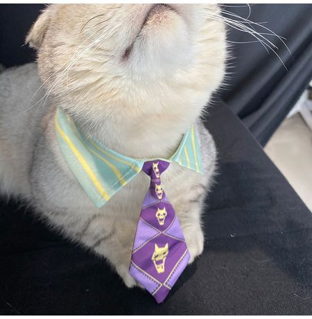 Галстук для кота ДжоДжо (JoJo’s Bizarre Adventure) изображение 2