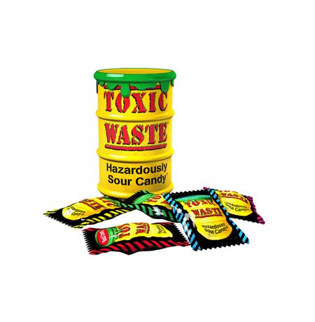 Конфеты Toxic Waste Hazardously Sour Candy