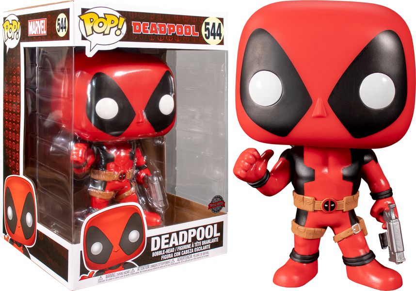 Фигурка-башкотряс Funko POP! Дэдпул палец вверх (Deadpool ThombsUp) Exclusive
