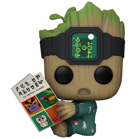 Фигурка Funko POP! Я есть Грут - Грут в комбинезоне читает (I Am Groot - in Onesie with Book) изображение 2