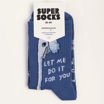 Носки SUPER SOCKS Let me (размер 35-40)