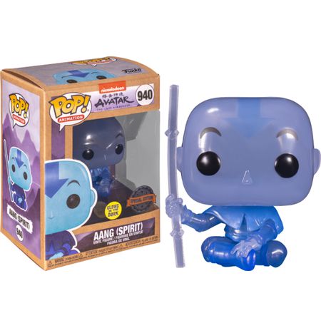 Фигурка Funko POP! Аватар - Аанг Эксклюзив Светится в темноте (Avatar - Aang Spirit Exclusive GW) изображение 2