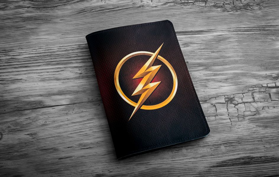 Обложка на паспорт Флэш (The Flash)