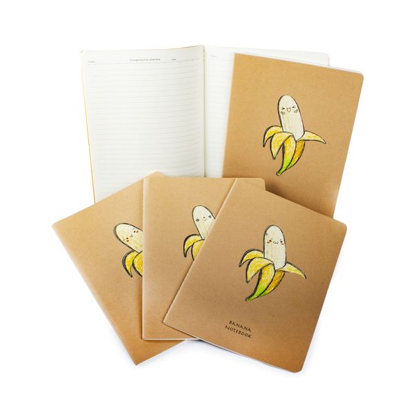 Случайный блокнот Банан А4