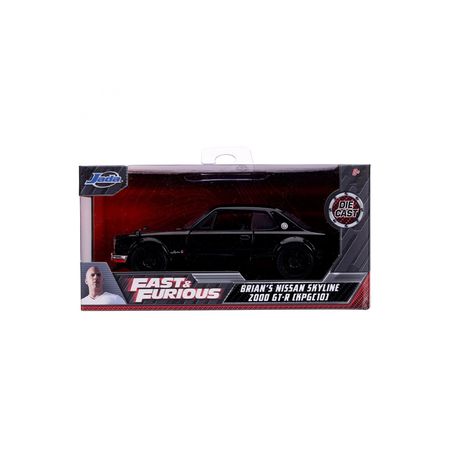 Модель машинки Форсаж - Nissan Skyline 2000 GT-R  (Fast & Furious - Brian's Nissan) 1:32 масштаб изображение 5