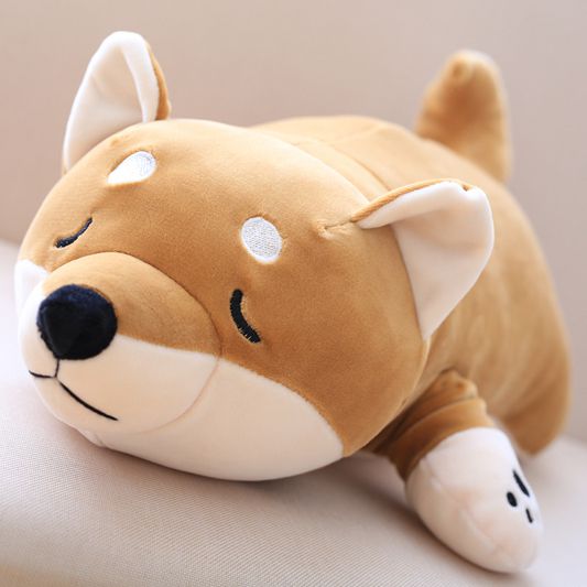 Мягкая игрушка Акита-ину пёс трогательный изображение 6