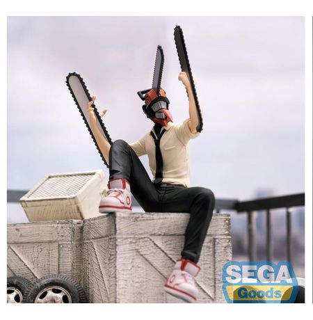 Фигурка Человек-Бензопила - Дэнджи (Denji as Chainsaw Man Premium Perchin) 17 см лицензия