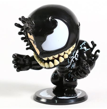 Фигурка-башкотряс Веном - Эдди Брок (Venom) Cosbaby 10 см изображение 2