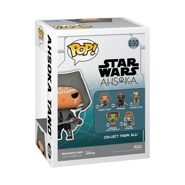 Фигурка Funko POP! Асока Тано - Асока (Star Wars - Ahsoka Thano) изображение 3