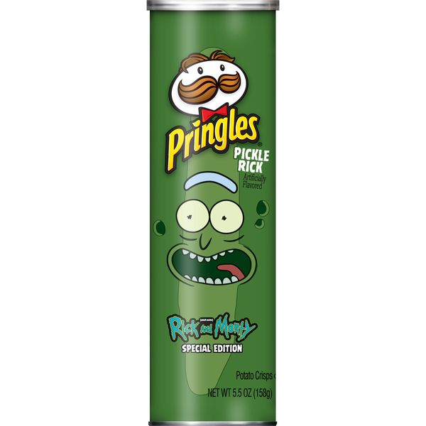 Чипсы Pringles Маринованный огурчик (Pickle Rick Special Edition)