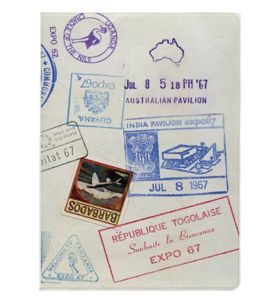 Обложка на паспорт Штампы ПВХ