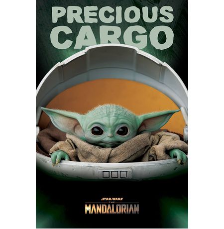 Постер Малыш Йода - Мандалорец (The Mandalorian - Precious Cargo) 61x91 см