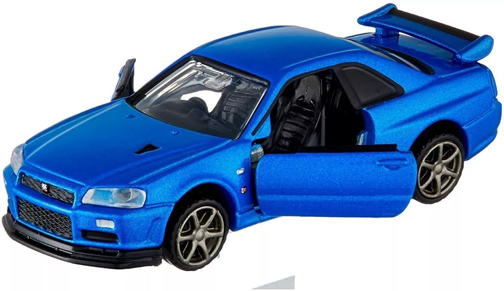 Коллекционная металлическая (Die Cast) модель Takara Tomy - Nissan Skyline GT-R V-SPEC II Nur, 1:64 изображение 3