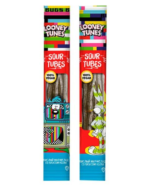 Мармелад Looney Tunes кислый со вкусом колы 35 г